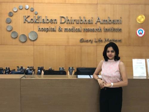 at Kokilaben hospital