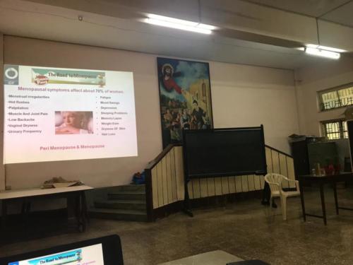 At Canossa high school